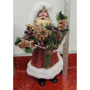 TJ's Christmas Cherish The Memories Santa Figurine